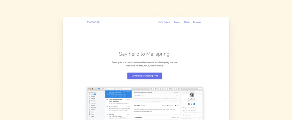 multiple email client for mac